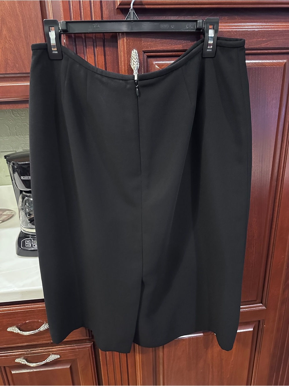 Le Suit Women's Black Collarless Three-Button Blazer size 14 - Picture 7 of 9